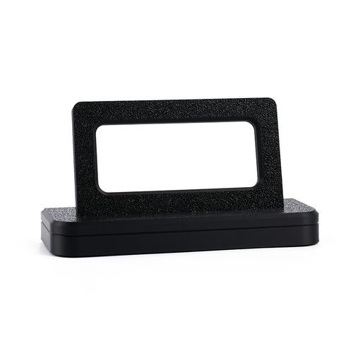 Card Fossil Magnetic Display Stand for Ungraded Cases – black base, desktop stand for showcasing card display cases