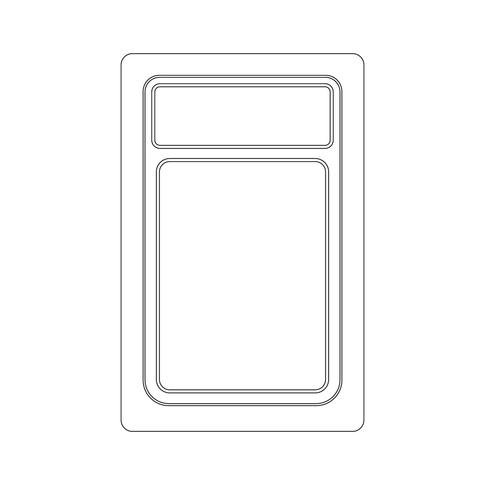 Card Fossil Replacement Front Assembly for PSA Graded Cases – customisable trim and border colour