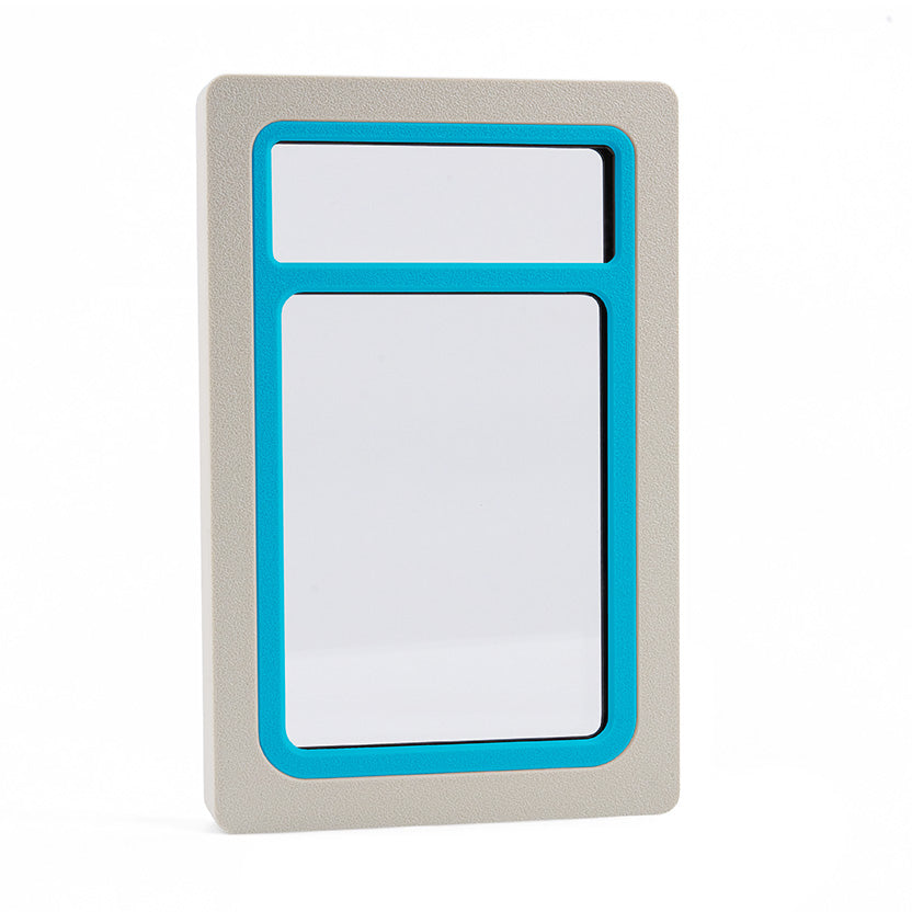 Card Fossil Standard Graded Case Light Mode – turquoise accent