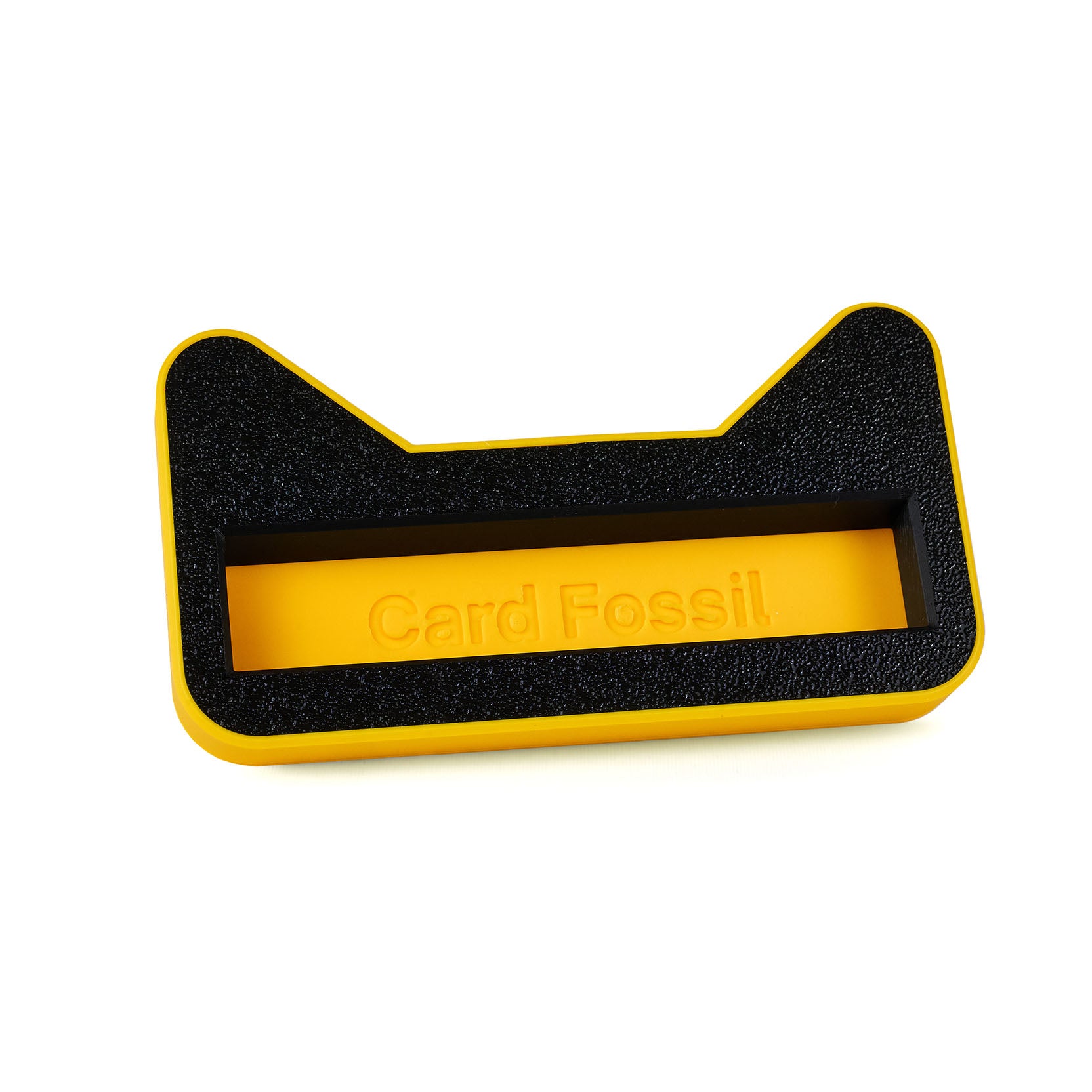 Card Fossil PSA and Booster Case Stand – dark yellow colorway