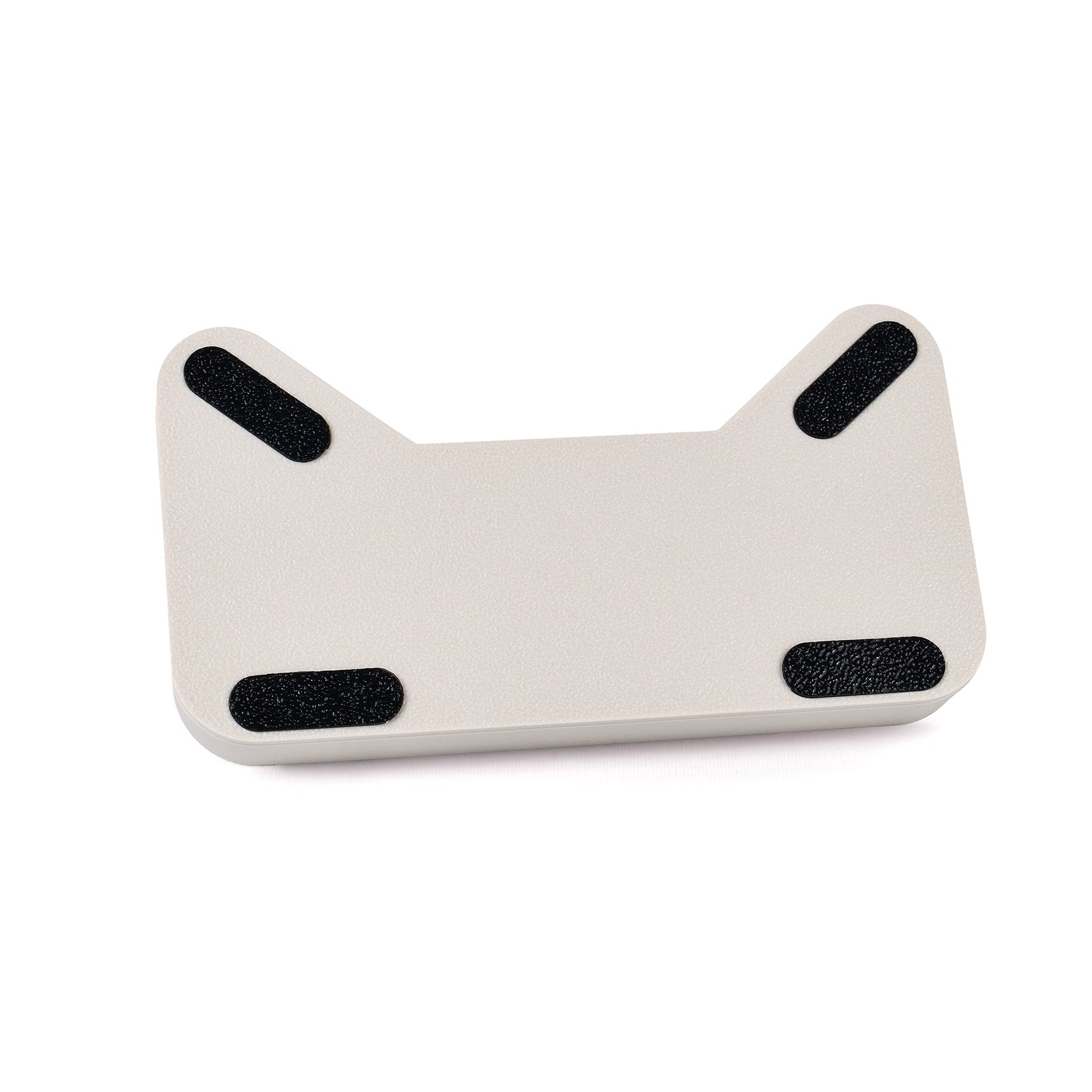Card Fossil PSA and Booster Case Stand – back view, light bone off-white colorway