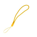 Card Fossil Wrist Strap – yellow colorway, loops around ungraded card cases for easy carrying